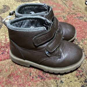 Carter's Boys Gyor Work Boots With Velcro Fastener‎ 7